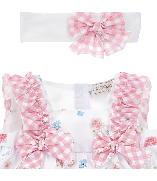 Monnalisa TOP CULOTTE E FASCIA POPE 35G506_7011_9990