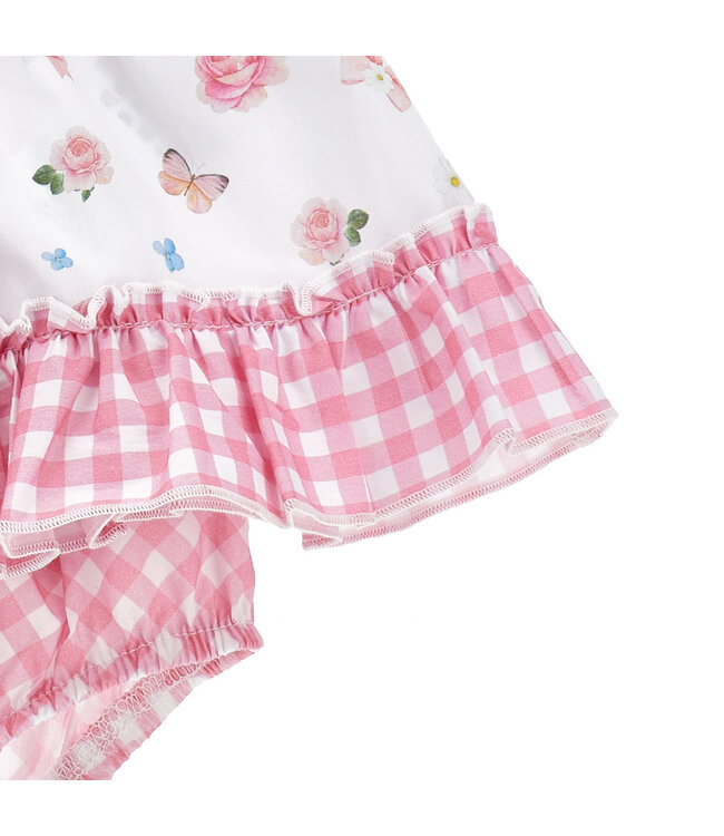 Monnalisa TOP CULOTTE E FASCIA POPE 35G506_7011_9990