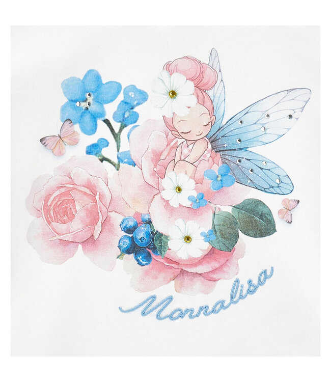 Monnalisa T- SHIRT ST. FATINA JERSE 39G601_7002_0099