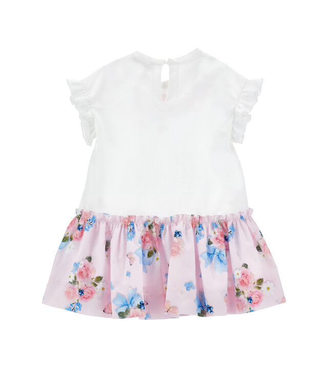 Monnalisa ABITO FREE TIME JERSEY DI 31G901_7201_9990