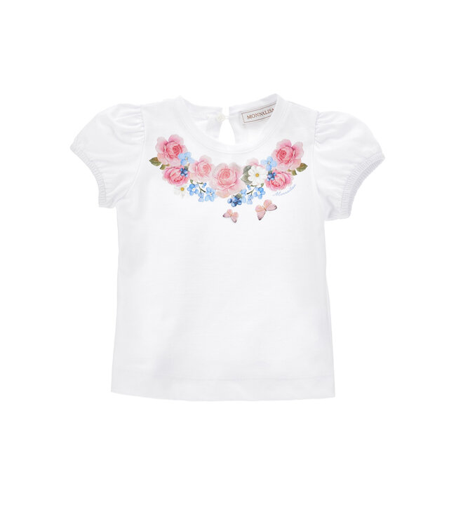 Monnalisa T-SHIRT REGULAR JERSEY 10 31G600_7206_0099
