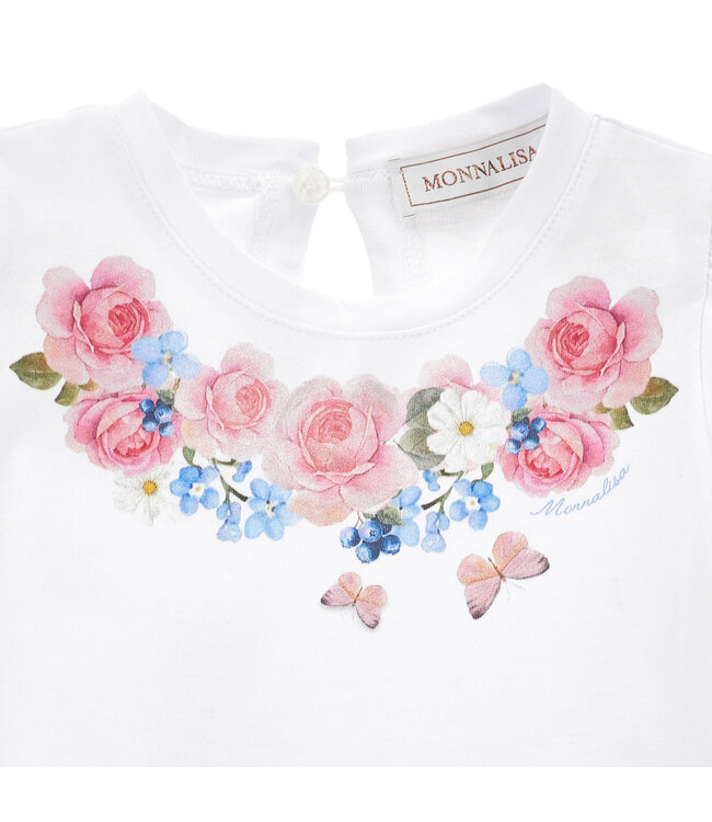 Monnalisa T-SHIRT REGULAR JERSEY 10 31G600_7206_0099