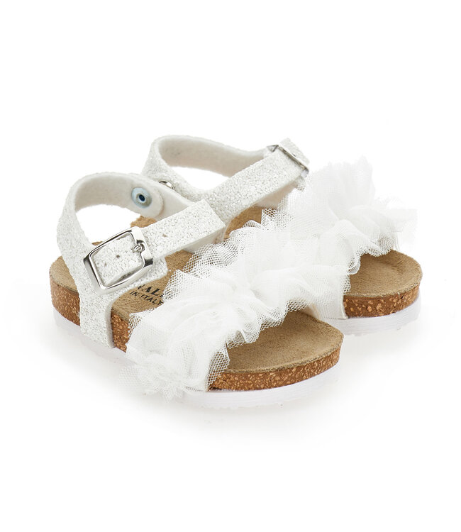 Monnalisa SANDALO CON ROUCHES GLITT 83G011_7708_0001