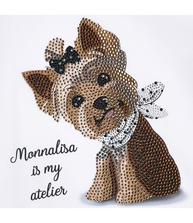 Monnalisa REGULAR TEE JERSEY STRETC 19G613_7032_0099