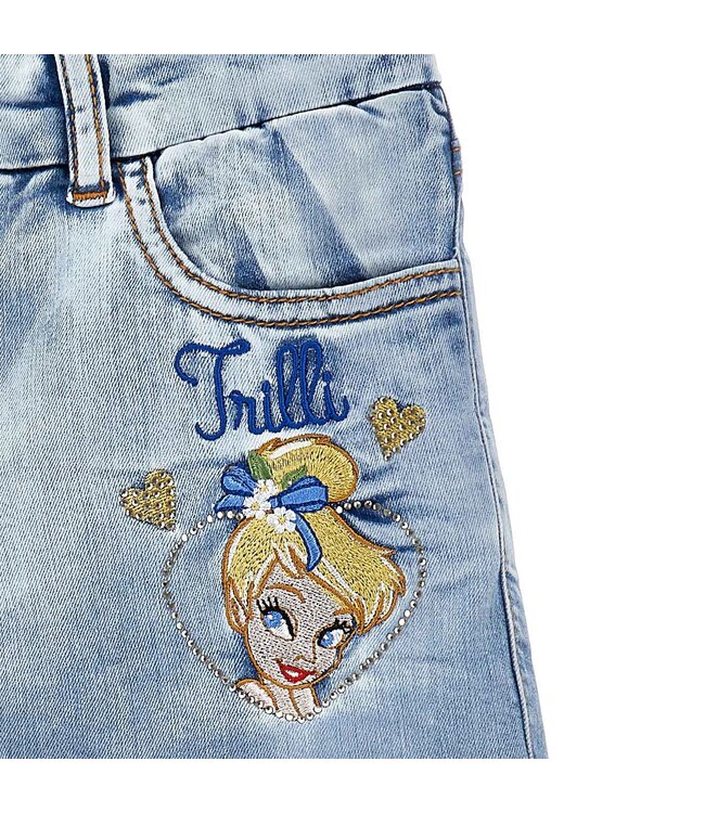 Monnalisa SHORT SFRANGIATI LIGHT DE 19G416_7013_0062