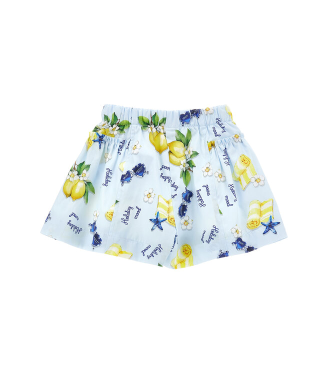 Monnalisa SHORT POPELINE HOLIDAY MO 11G417_7624_0052