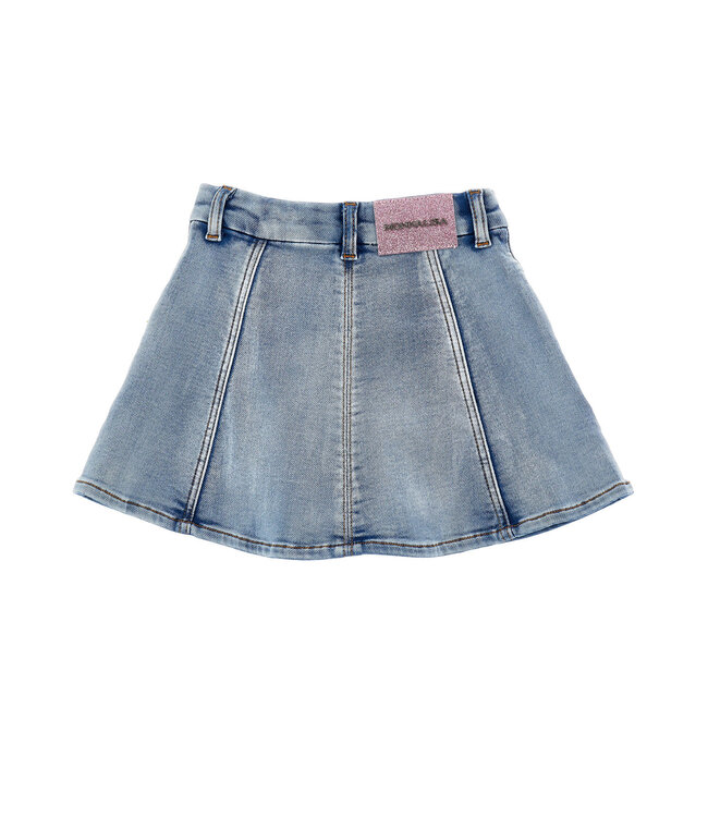Monnalisa MINI GONNA JEANS 70S DENI 19G700_7015_055B
