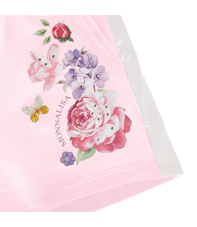 Monnalisa SHORT FELPA STRETCH 19G403_7007_9099