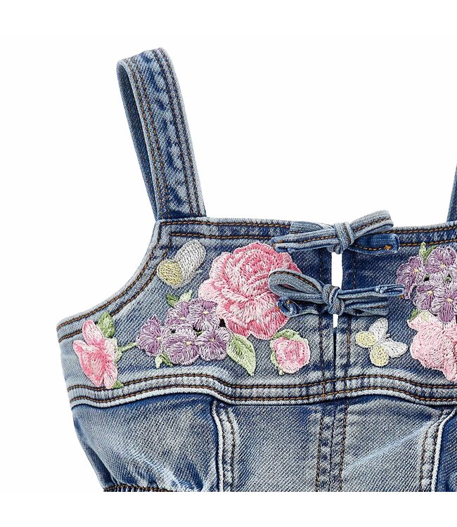 Monnalisa TUTA 70S DENIM STRETCH (E 19G200_7015_055B