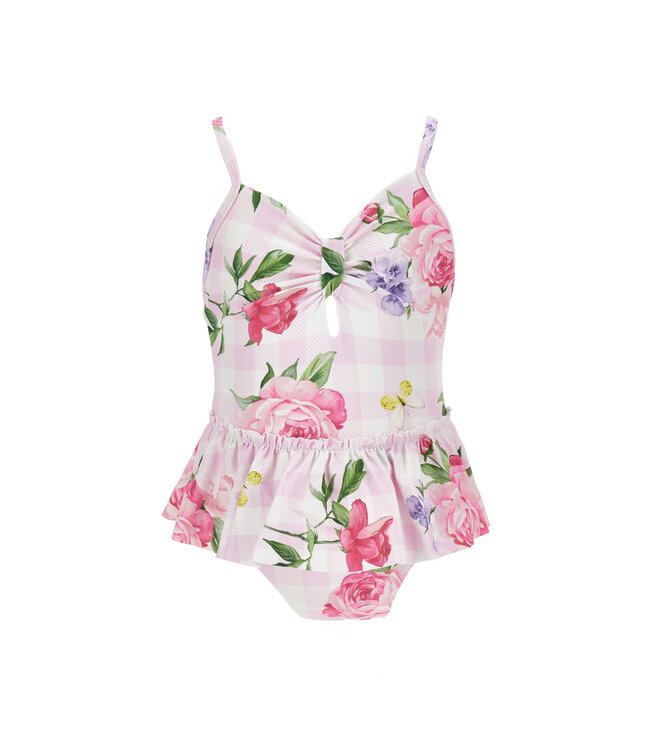 Monnalisa INTERO ST.VICHY+ROSE POLI 19G003_7052_0090