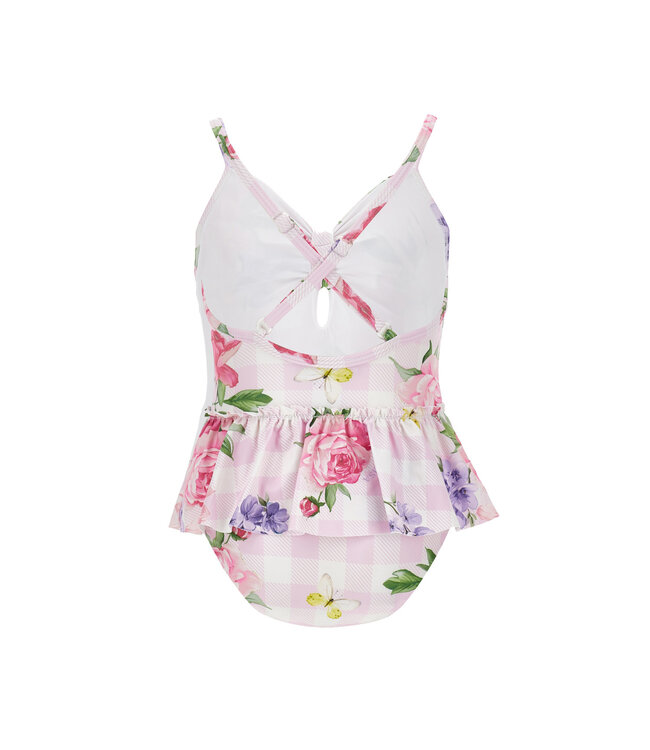 Monnalisa INTERO ST.VICHY+ROSE POLI 19G003_7052_0090