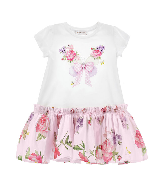 Monnalisa ABITO FREE TYME POPELINE 11G922NP_7621_0090