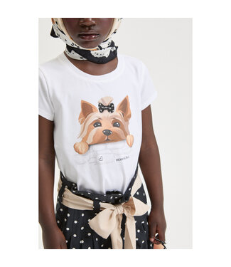 Monnalisa REGULAR TEE LITTLE DOG JE 11G623_7201_0099