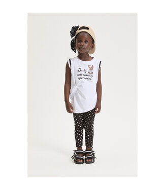 Monnalisa MAXI TEE E LEGGINGS JERSE 19G505_7032_9950