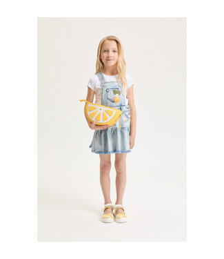 Monnalisa SALOPETTE GONNA LIGHT DEN 19G703_7013_0062