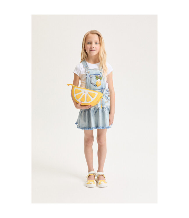 Monnalisa SALOPETTE GONNA LIGHT DEN 19G703_7013_0062