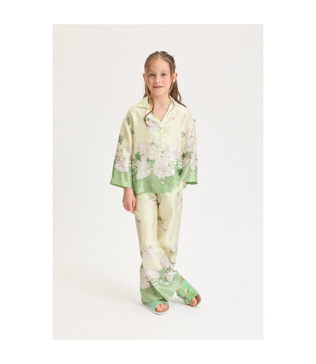 Monnalisa GIACCA PIGIAMA RASETTO + PANTA PIGIAMA RASETTO ST 71G302_7668_0020