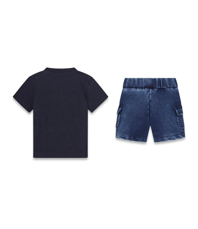 Guess SET SS T-SHIRT+KNIT DENIM PANT I6GG04_K8HM4_G7V2