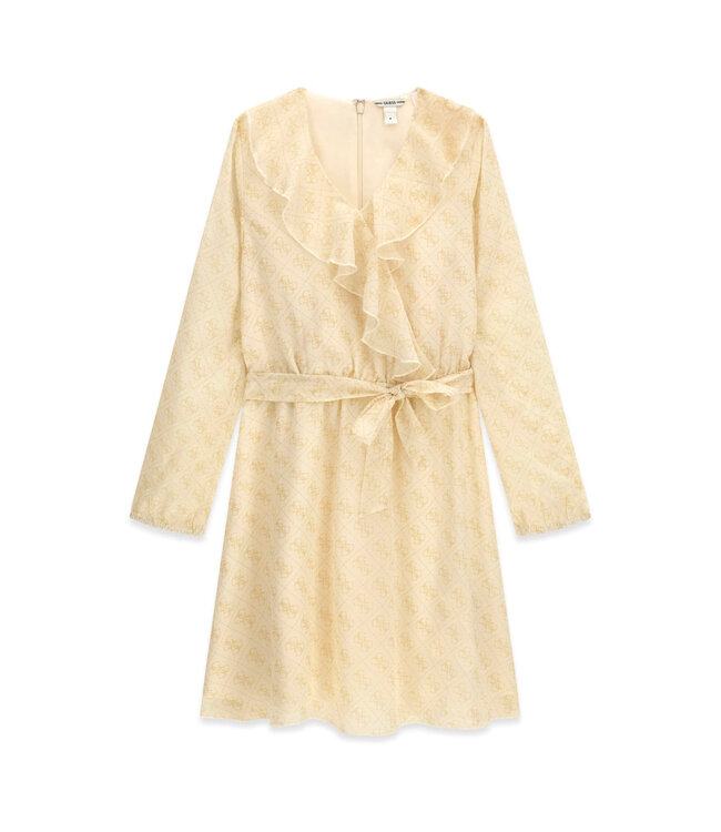 Guess CHIFFON LS DRESS J6RK05_WA2T0_P13W