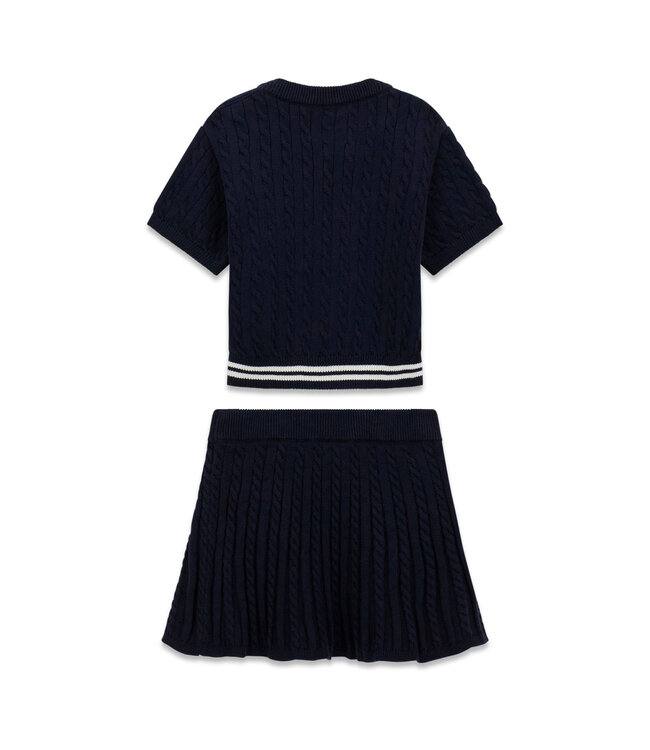 Guess SET SS SWEATER + SWEATER SKIRT K6RG08_Z37L1_G7HR