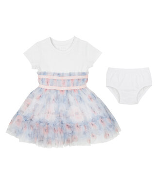 Guess SET MIXED FABRIC DRESS+PANTIES A6RK03_K6YW0_P739