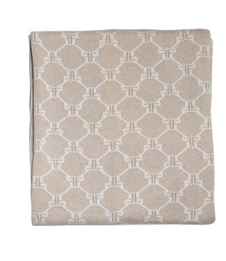 First 6204337 beige knitted FIRST®SIGNATURE blanket