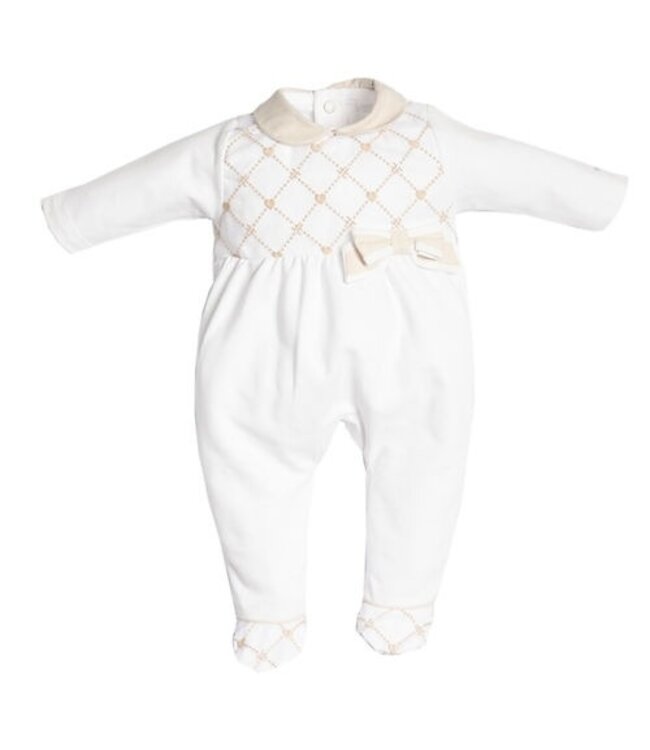 First Signature organza romper with bow 6203106_0135