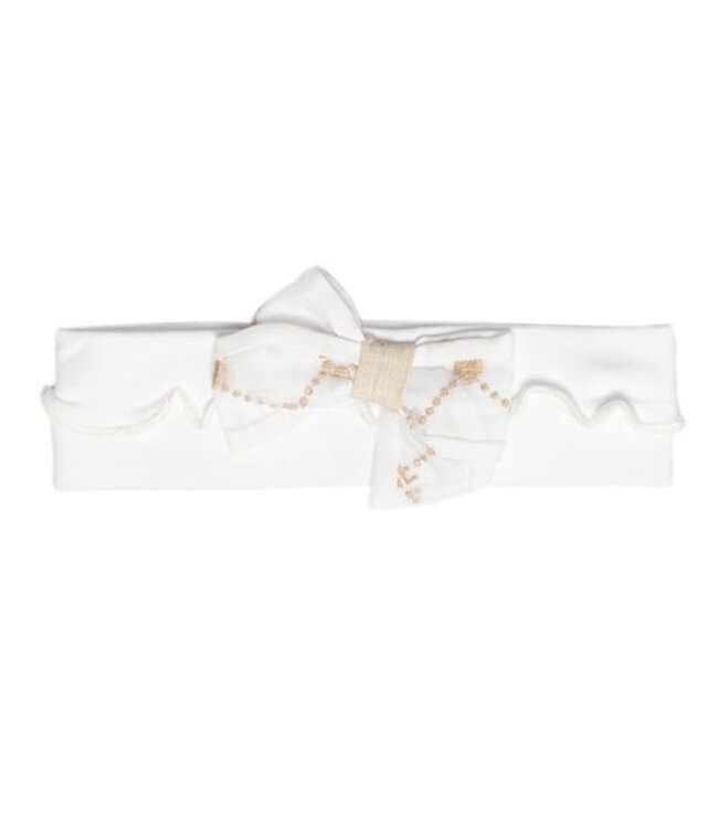 First XL hairband with signature organza bow 6205402_0135