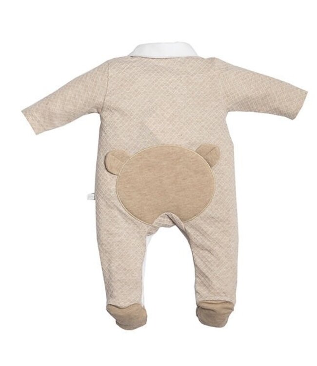 First Malta piqué romper with teddy on back 6213118_3501