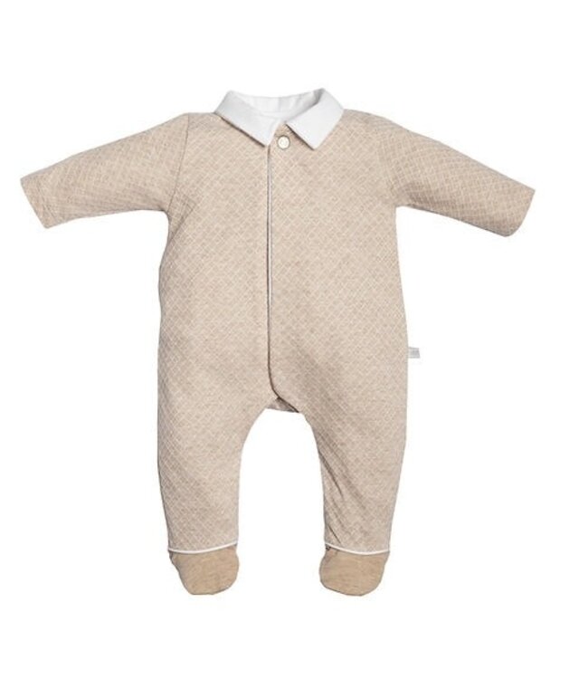 First Malta piqué romper with teddy on back 6213118_3501