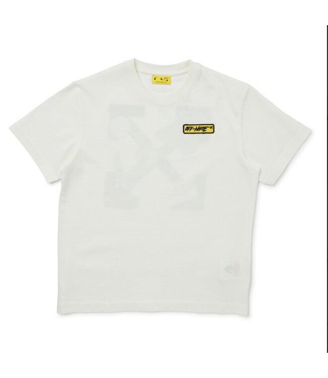Off White ARROW PATCH TEE S/S OBAA002S26JER00C1000