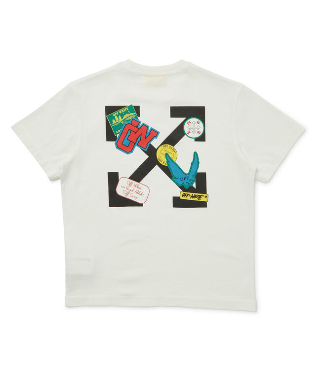 Off White ARROW PATCH TEE S/S OBAA002S26JER00C1000