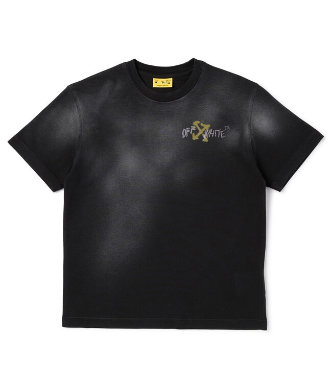 Off White ARROW SPRAY ACID TEE S/S OBAA002S26JER00F0010