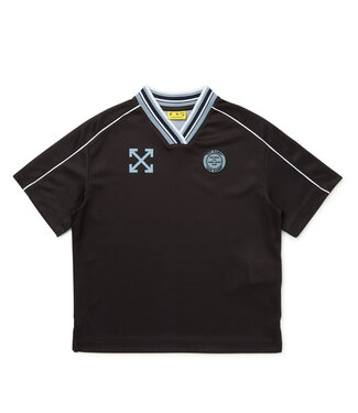 Off White SOCCER TRACK TEE S/S OBAA018S26JER0010001
