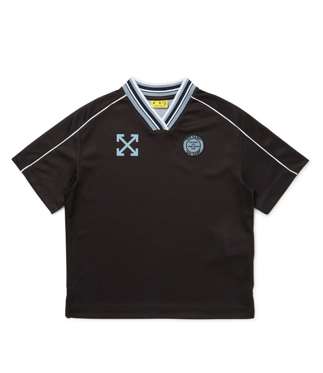 Off White SOCCER TRACK TEE S/S OBAA018S26JER0010001