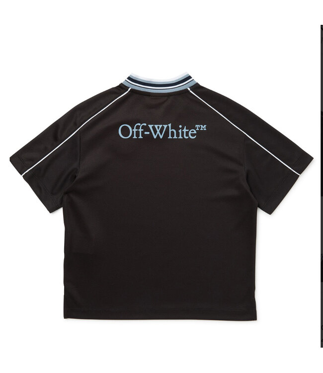 Off White SOCCER TRACK TEE S/S OBAA018S26JER0010001