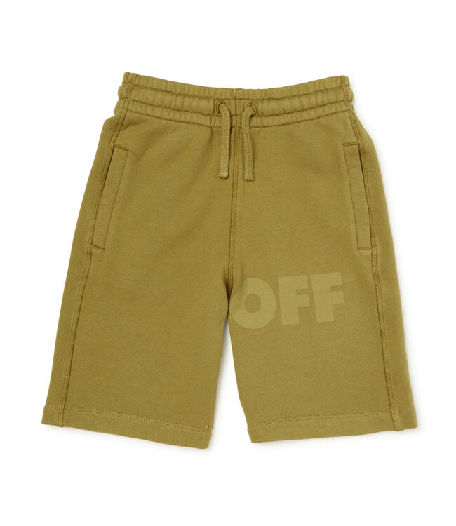 Off White GARMENT DYED SWEATSHORT OBCI001S26FLE0063011