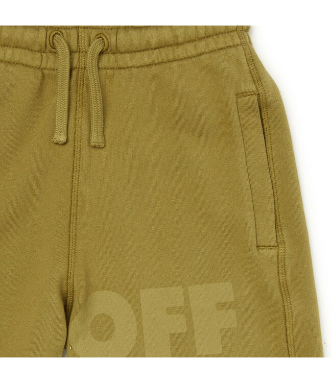 Off White GARMENT DYED SWEATSHORT OBCI001S26FLE0063011