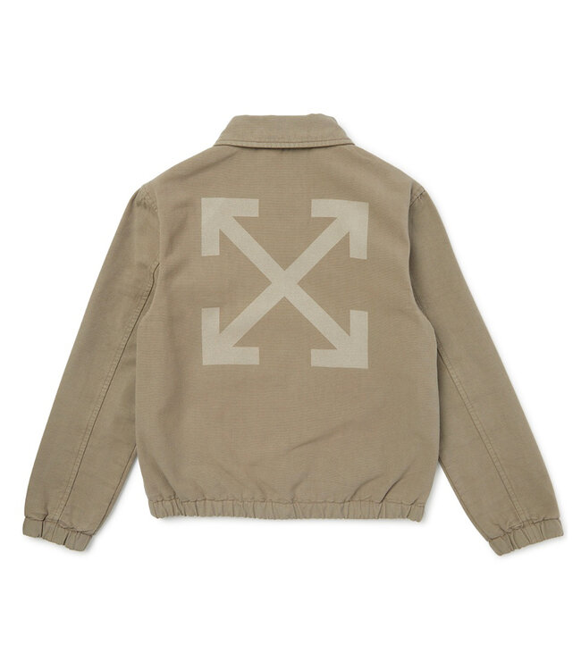 Off White OW CAMPING PATCH JACKET OBEA024S26FAB0012050