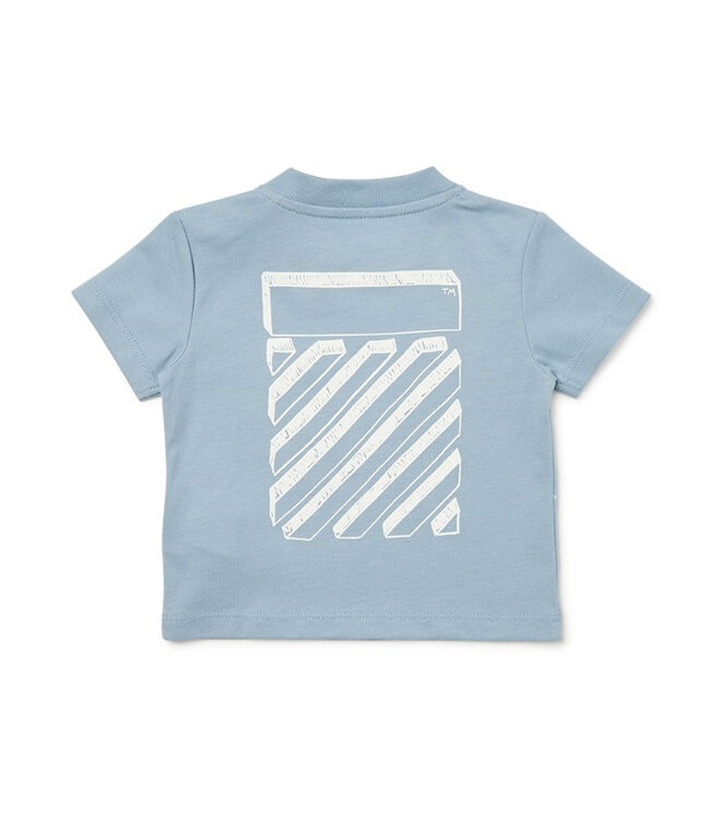 SCRIBBLE DIAG TEE S/S OBXB001S26FLE0014051
