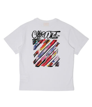 Off White DIAG WATERCOLOR TEE S/S OGAA001S26JER0031000