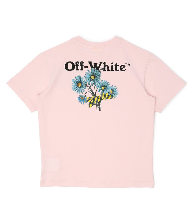 Off White DAISY TAPE TEE S/S OGAA001S26JER0046083