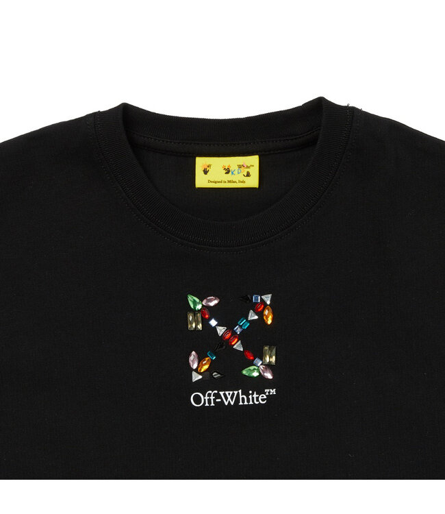 Off White ARROW STONES BOX TEE S/S OGAA019S26JER0020001