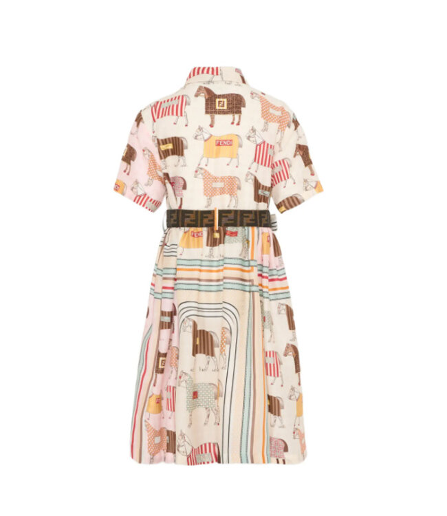 Fendi HORSE SATIN PRINT JFB837_AVVY_F0B8F