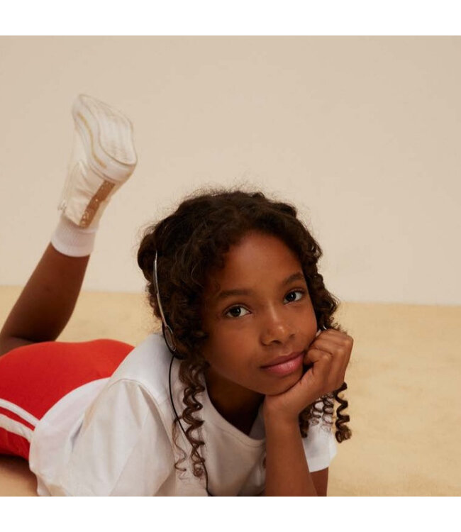 Patrizia Pepe PANTALONI/TROUSERS Red Flag & Bianco 7P0438_J051_J4V5