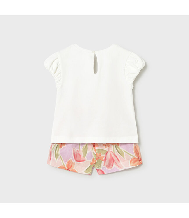 Mayoral Printed shorts set 1213_077