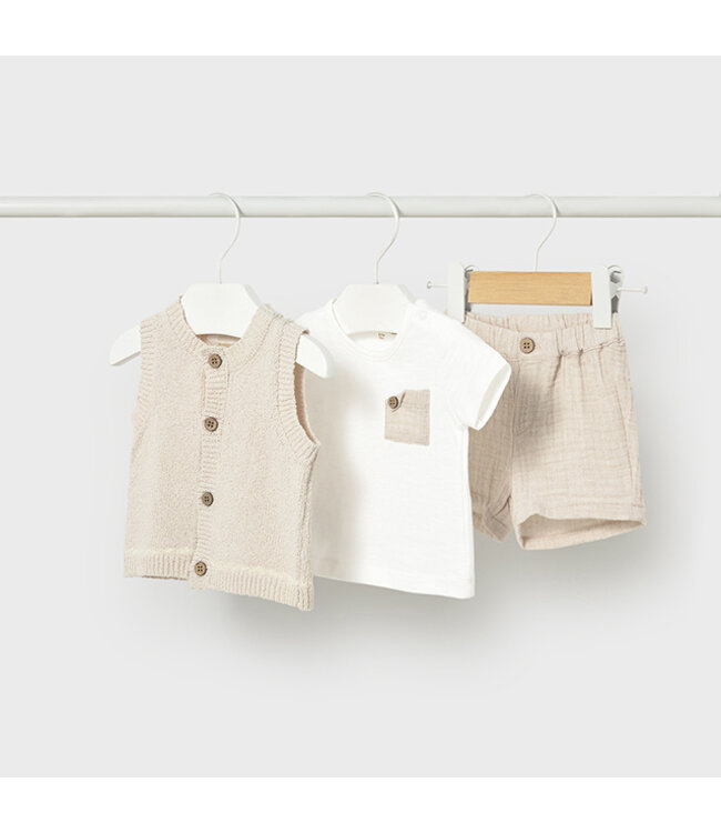 Mayoral Shorts w/ vest set 1279_002