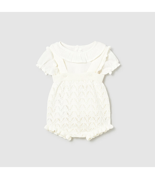 Mayoral Knit dungarees set 1637_066