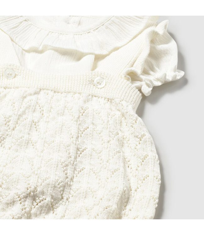 Mayoral Knit dungarees set 1637_066