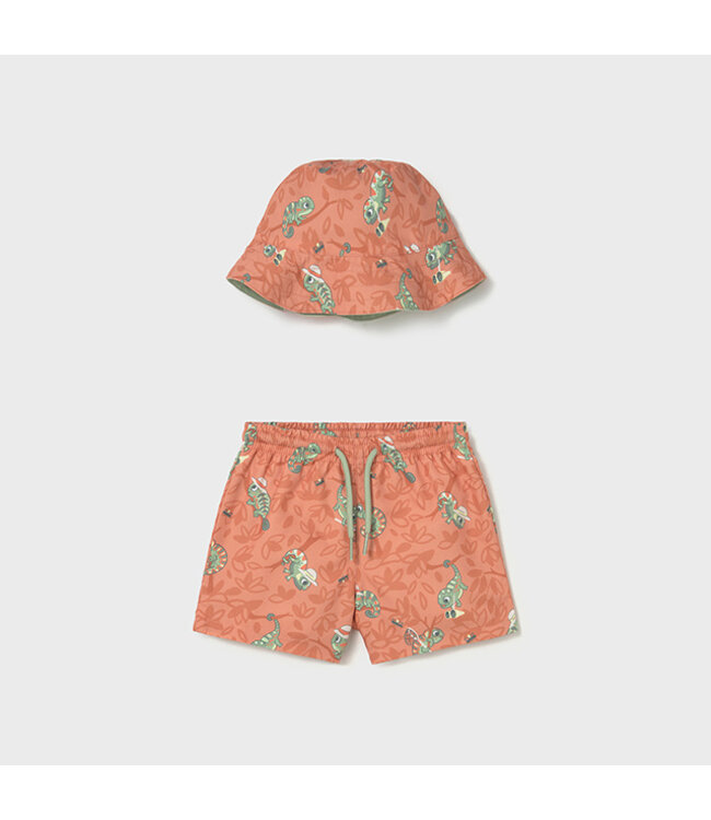 Mayoral Swim shorts w/ bucket hat 1660_071